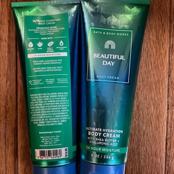 BBW 2pc Body Creams Beautiful Day - Picture 2 of 2